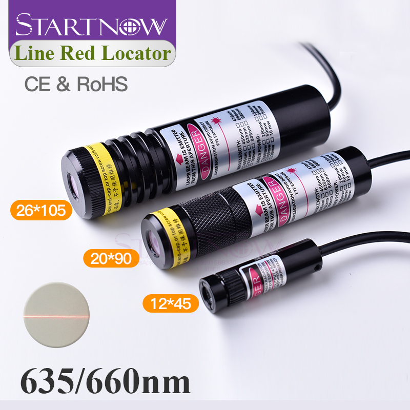Industrial Infrared Laser - Pencari Lokasi Garis Merah 635nm Modul