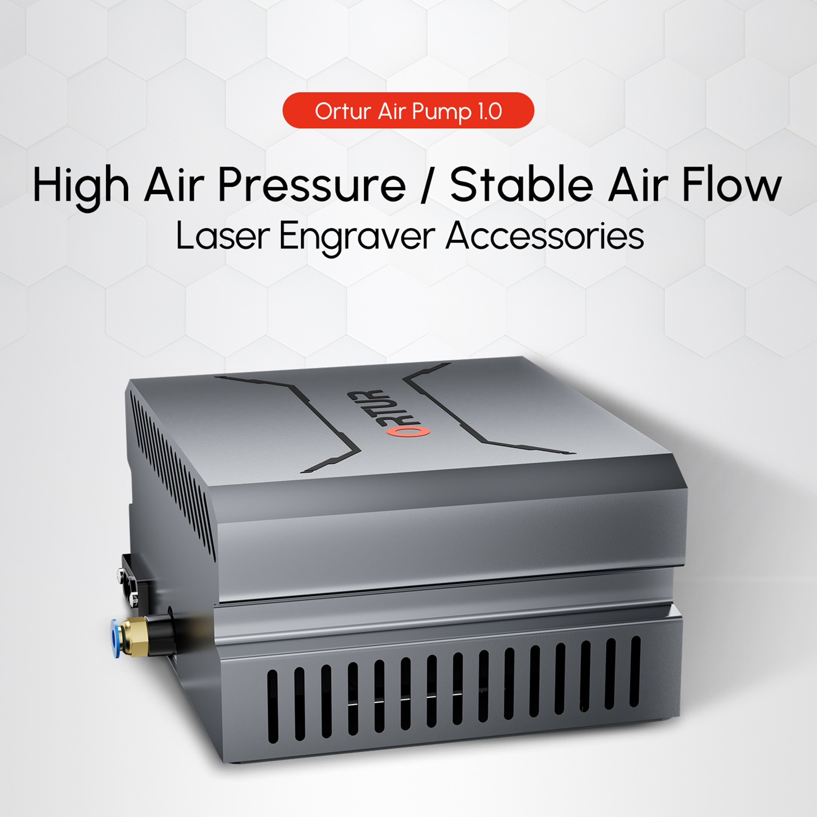 Air Assist Pump Laser - Pompa bantuan udara Ortur 50L/menit, kompresor