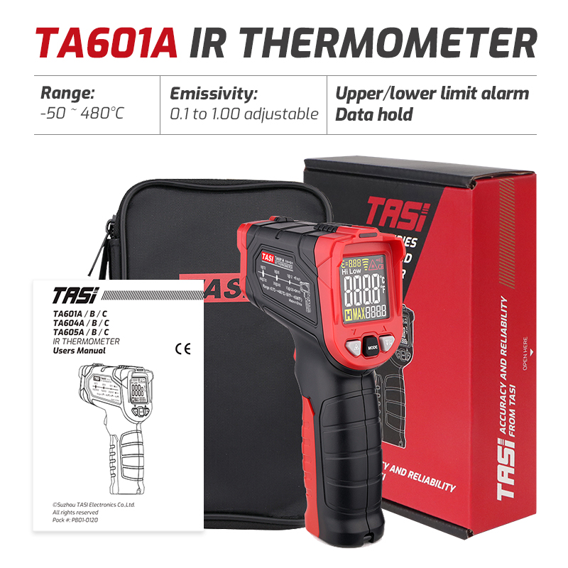 Industrial Infrared Laser - TA601A TA601B TA601C Termometer Inframerah Laser