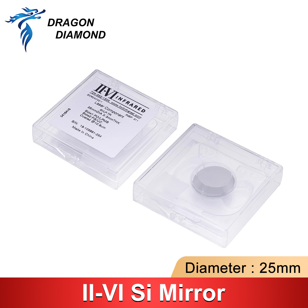 Industrial Infrared Laser - II-VI Inframerah Si Laser Reflektif Cermin