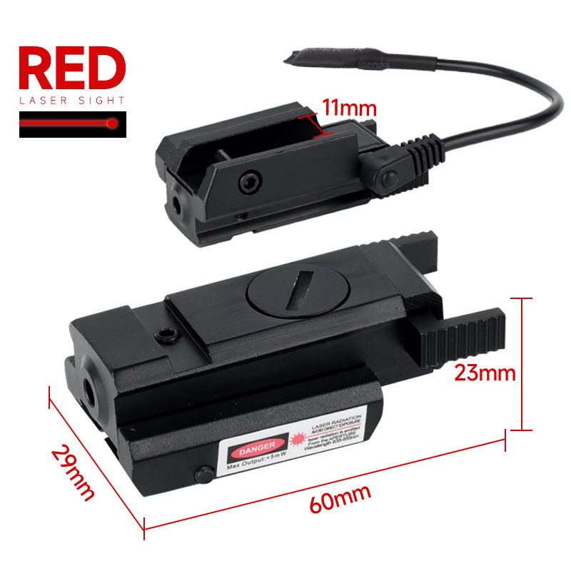 Industrial Laser Pointer - Laser Sight Orbit Rendah 20mm Merah