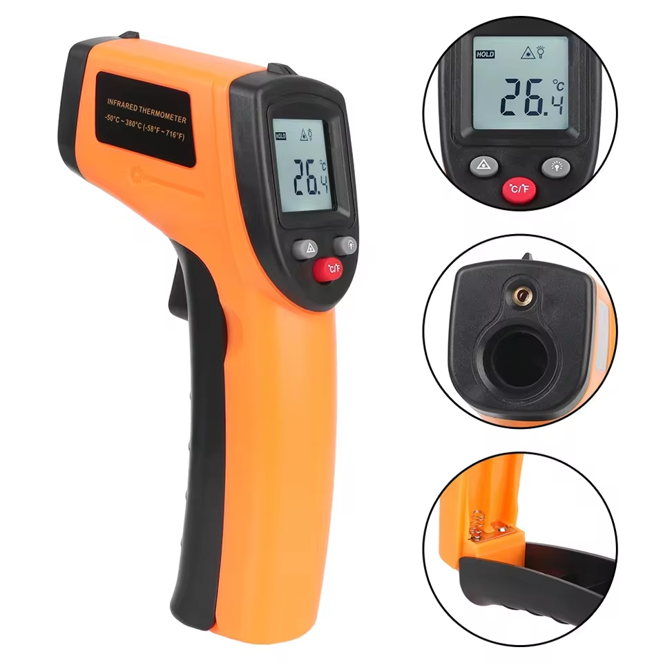 Industrial Infrared Laser - Pistol Termometer Inframerah Digital T600 T600A