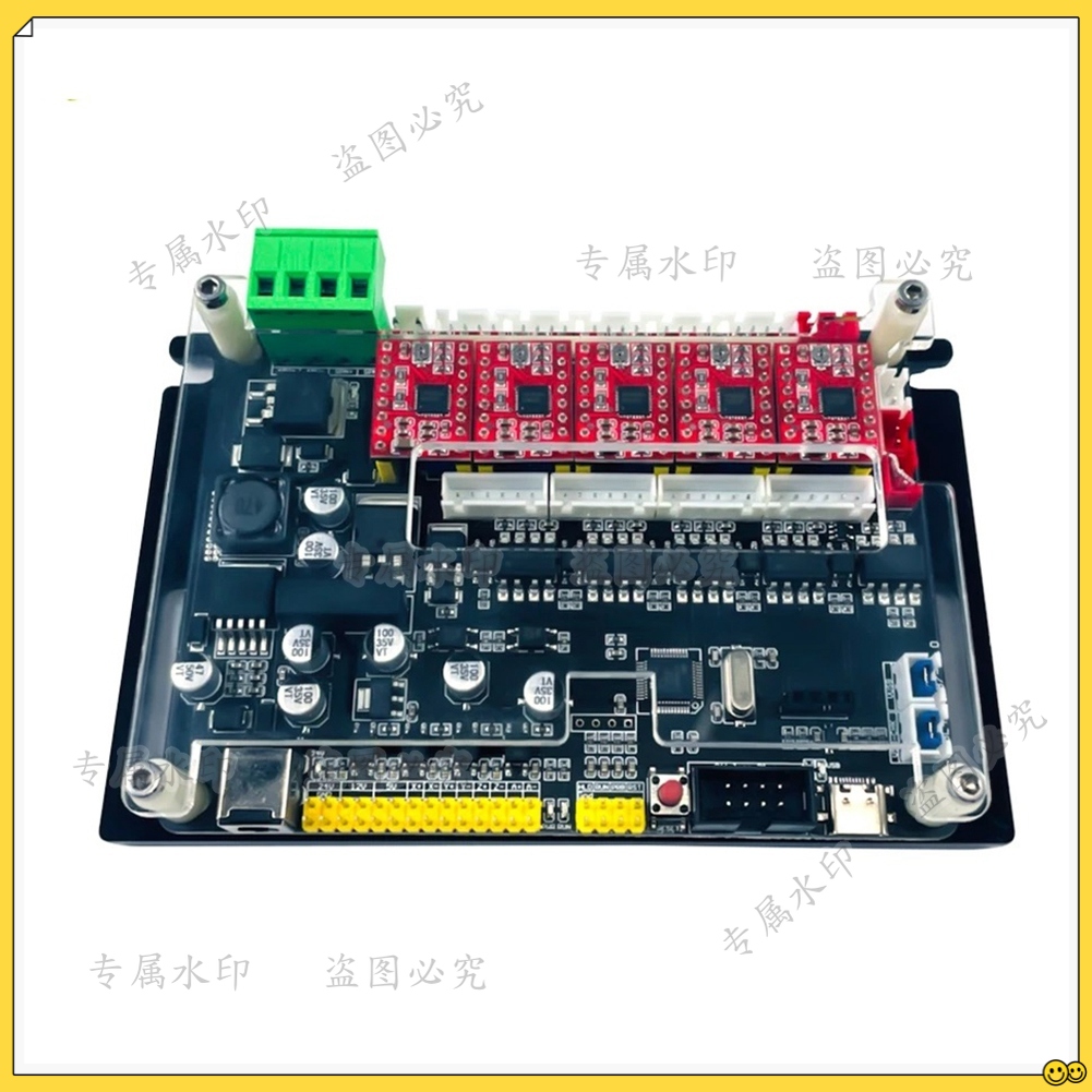 Controller Grbl Board - Pengontrol RTCX-Offline 32-Bit 4 Axis Control