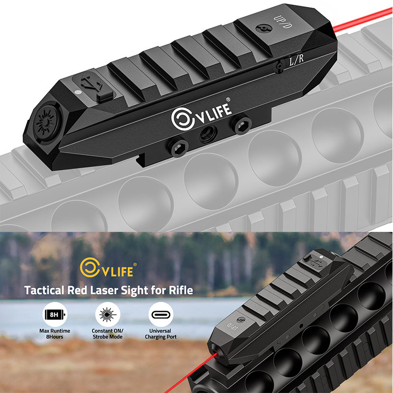 Industrial Laser Pointer - CVLIFE Red Laser Sight Low Profile