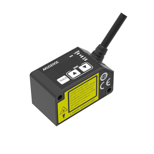 Industrial Laser Displacement Sensor - Sensor Pengukuran Laser Presisi Tinggi Akusense