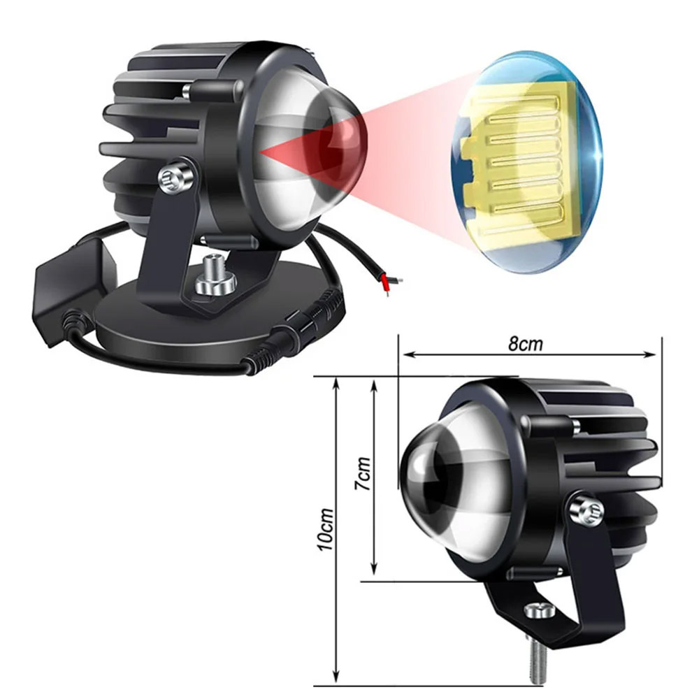 Lampu Laser proyektor sepeda m - Laser Focus Lens ulasan dan harga