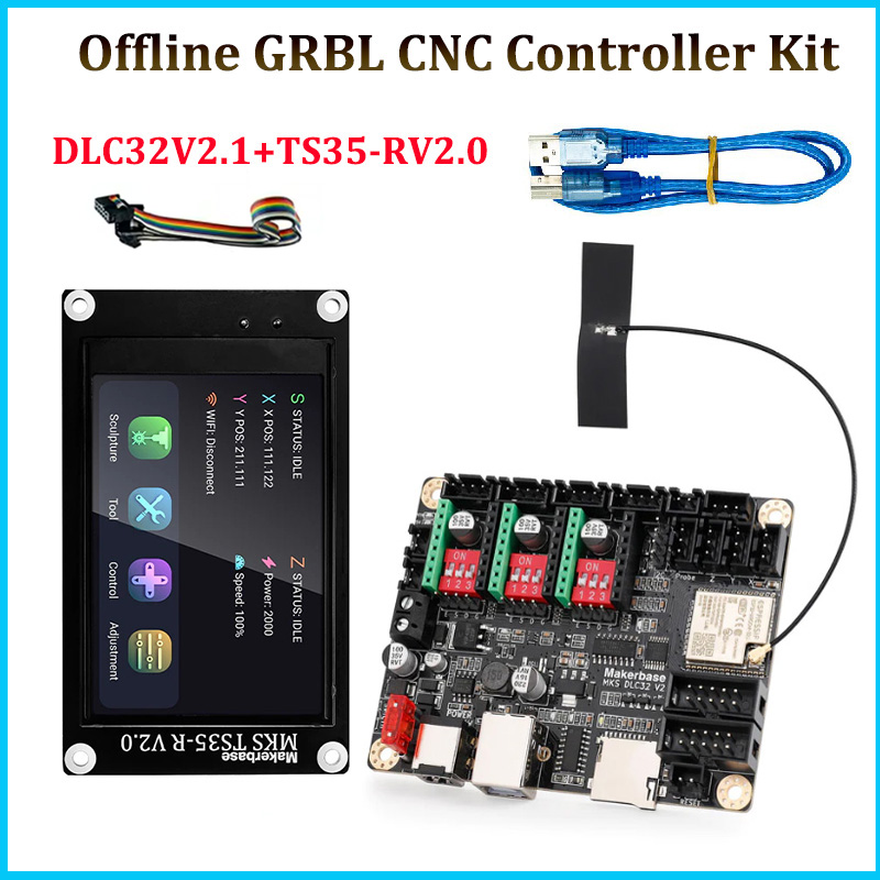 Makerbase MKS DLC32 V2.1 32Bit - Controller Grbl Board ulasan dan harga