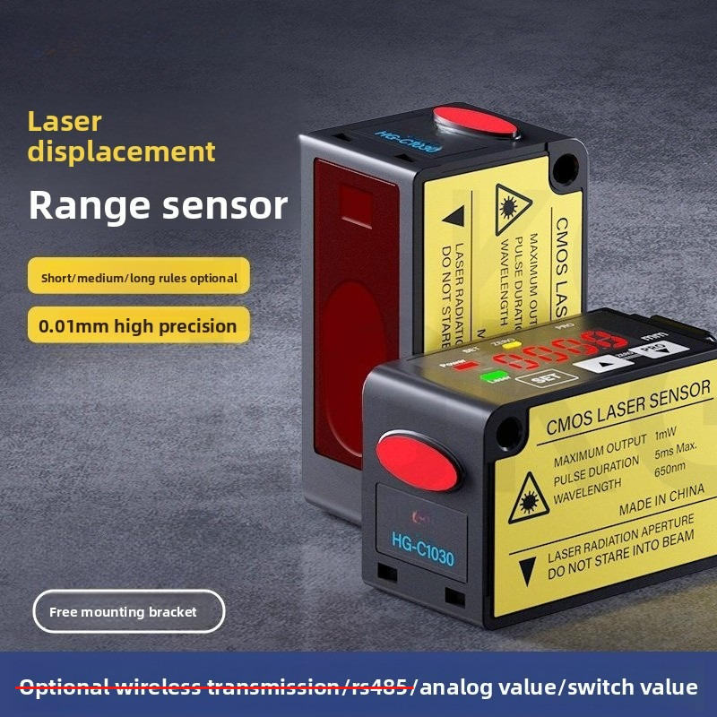 Sensor Fotoelektrik Laser Disp - Industrial Laser Displacement Sensor ulasan dan harga
