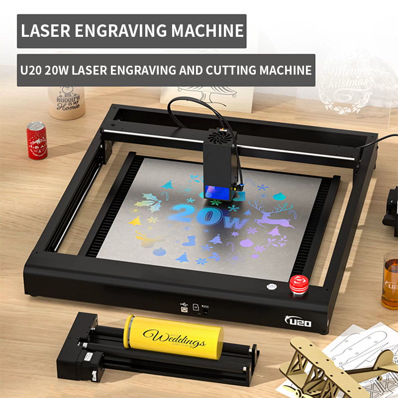 Mesin Pengukir Laser 20W U20 M - Air Assist Pump Laser ulasan dan harga