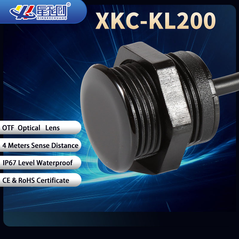 XKC-KL200 pengukur jarak Laser - Industrial Laser Displacement Sensor ulasan dan harga