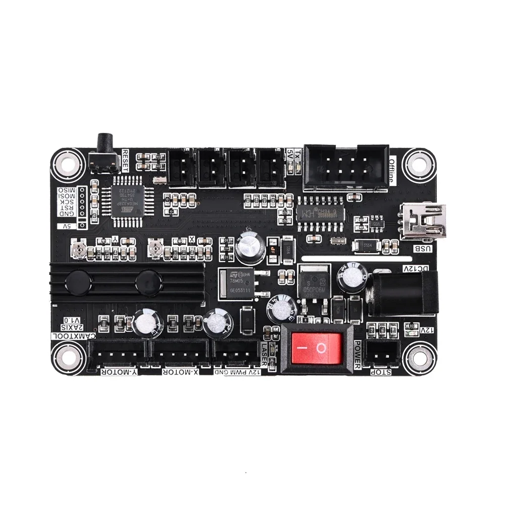 Panel Papan Kontrol Pengukir L - Controller Grbl Board ulasan dan harga