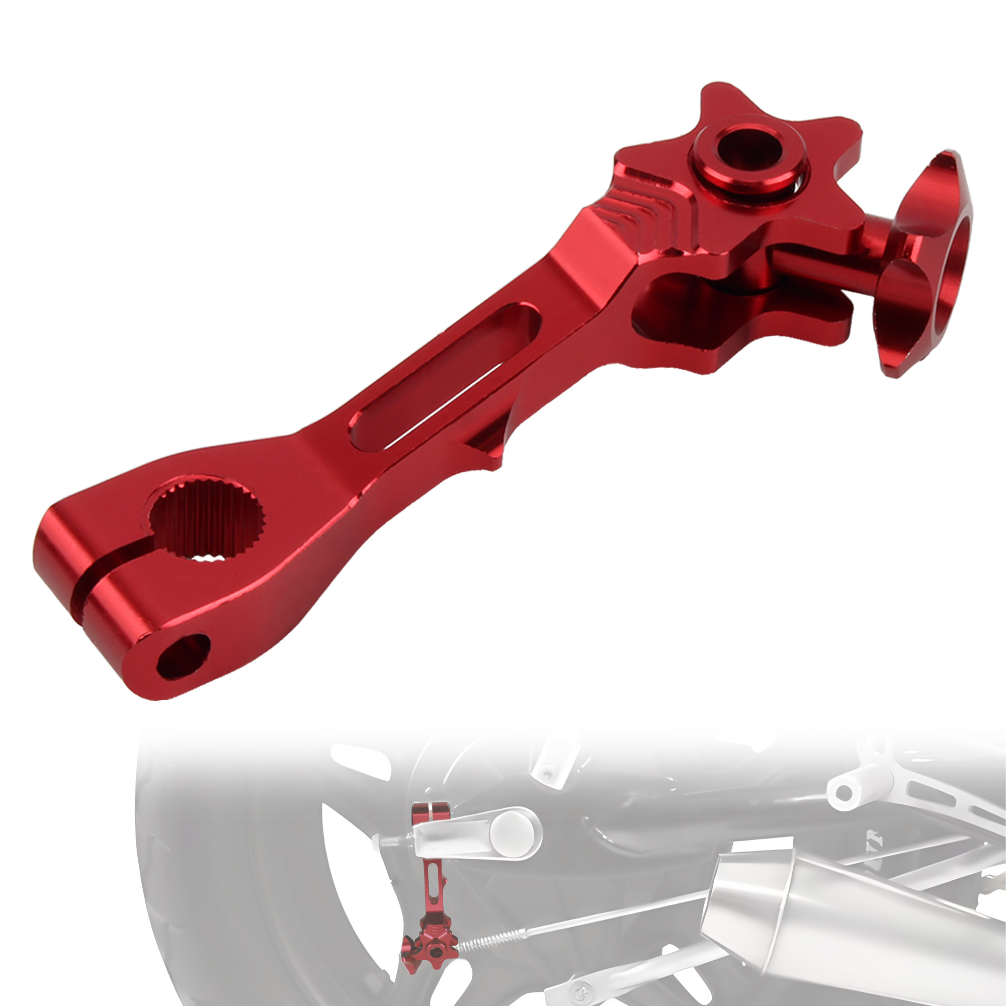 Tuas Rem Belakang Sepeda Motor - Drag Chain Cnc ulasan dan harga