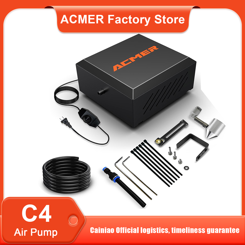 ACMER C4 Laser Air Assist Pump - Air Assist Pump Laser ulasan dan harga