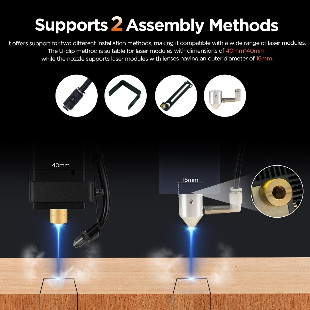 ACMER C4 Laser Air Assist Pump - Air Assist Pump Laser ulasan dan harga
