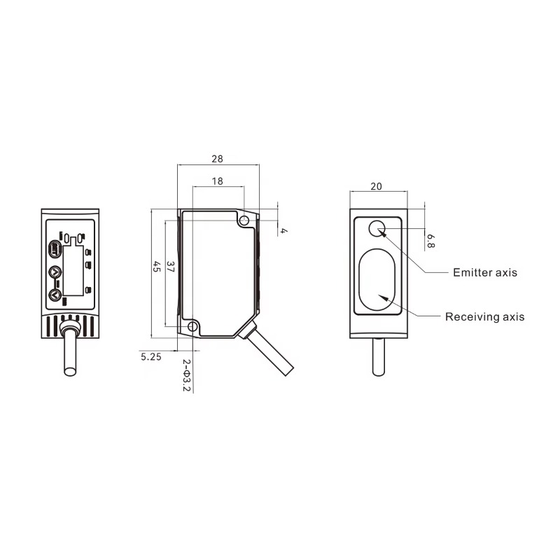 2026 AKUSENSE MLD25 Sensor Ind - Industrial Laser Displacement Sensor ulasan dan harga