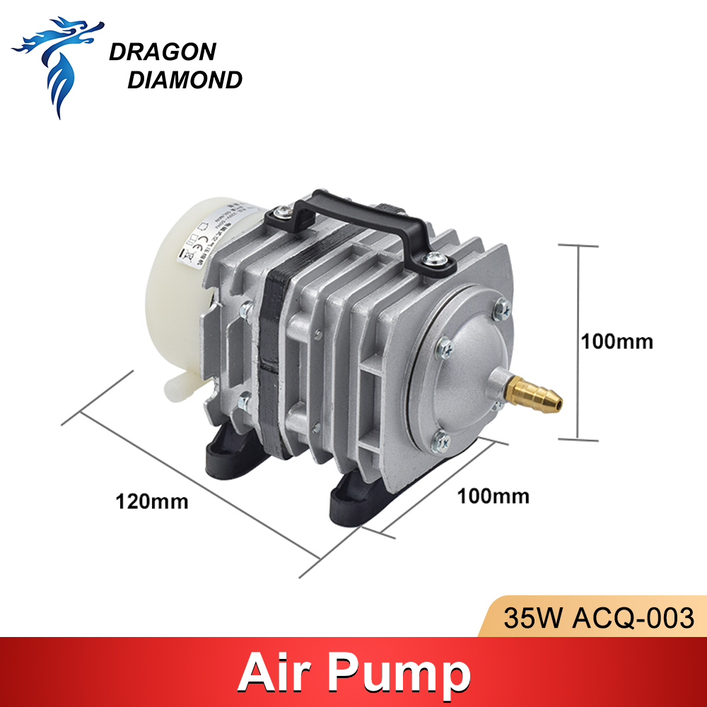 ACQ-003 50Lpm 35W Kompresor Po - Air Assist Pump Laser ulasan dan harga