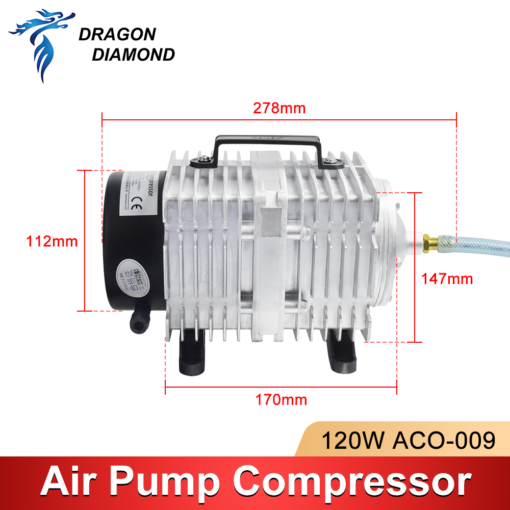 Kompresor Udara 120W Pompa Ban - Air Assist Pump Laser ulasan dan harga