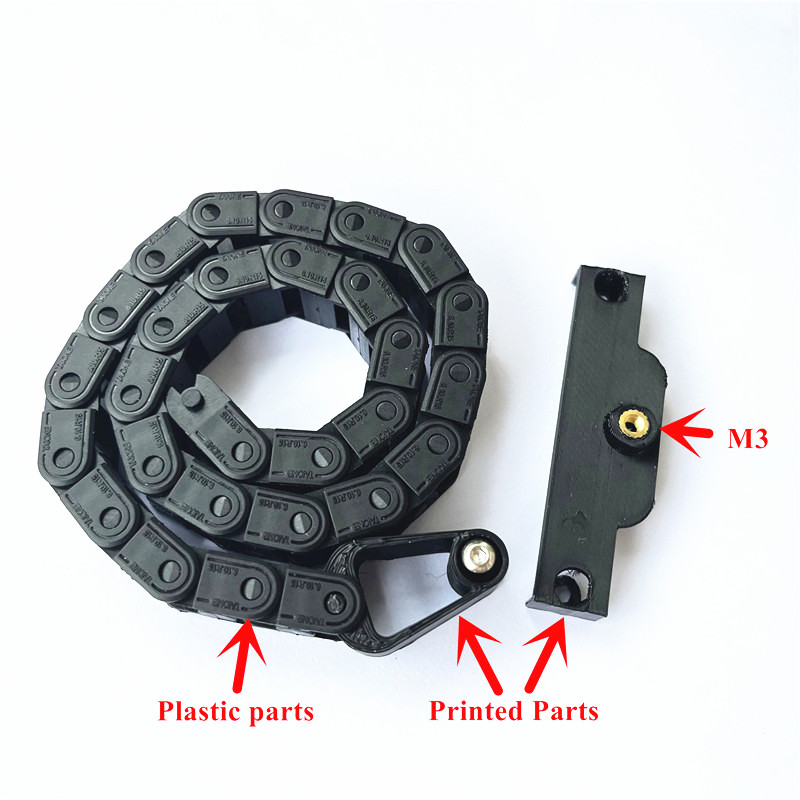 1 buah Flashforge petualang 5M - Drag Chain Cnc ulasan dan harga