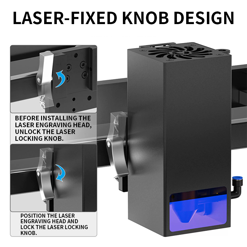 Mesin Pengukir Laser 20W U20 M - Air Assist Pump Laser ulasan dan harga