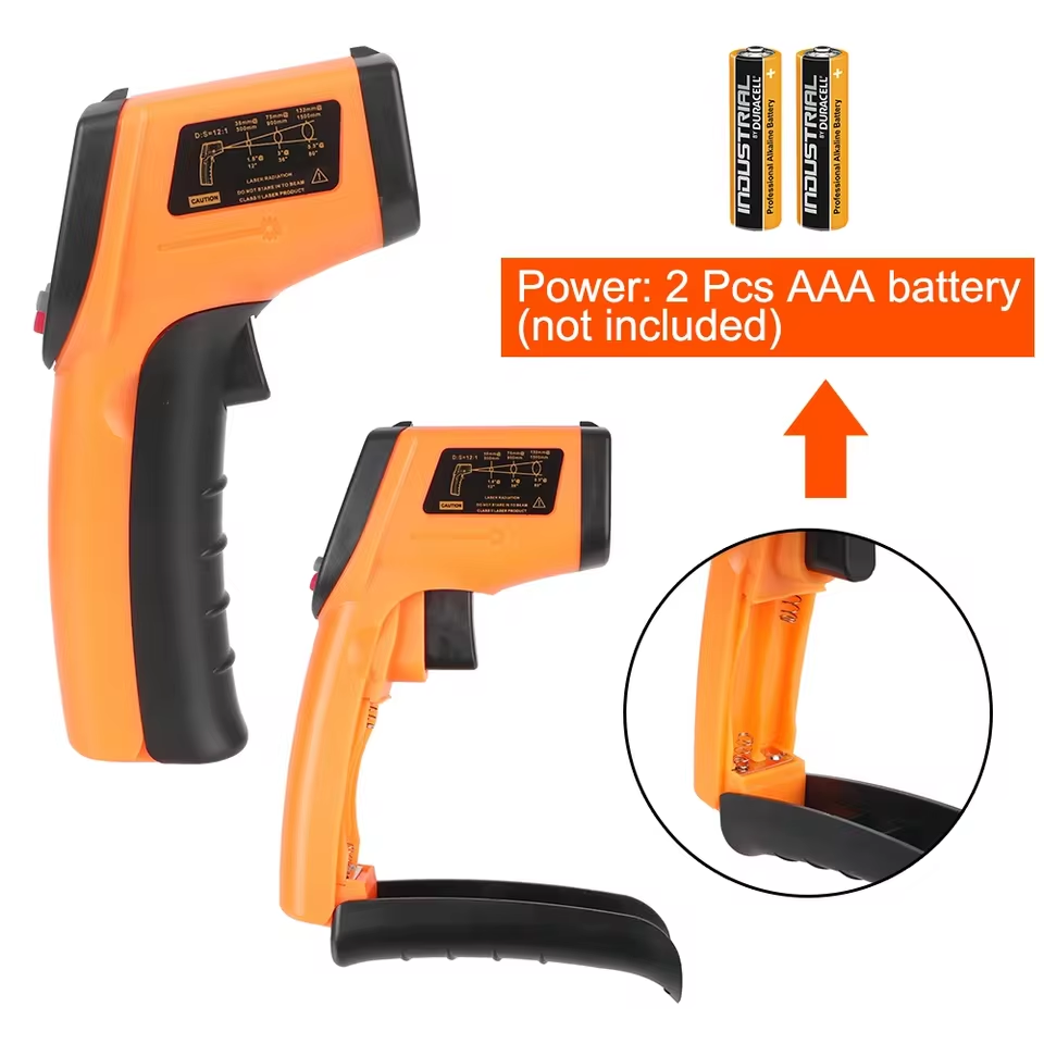 Pistol Termometer Inframerah D - Industrial Infrared Laser ulasan dan harga