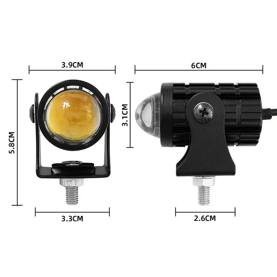 Lampu tembak Laser Mini LED, 2 - Laser Focus Lens ulasan dan harga
