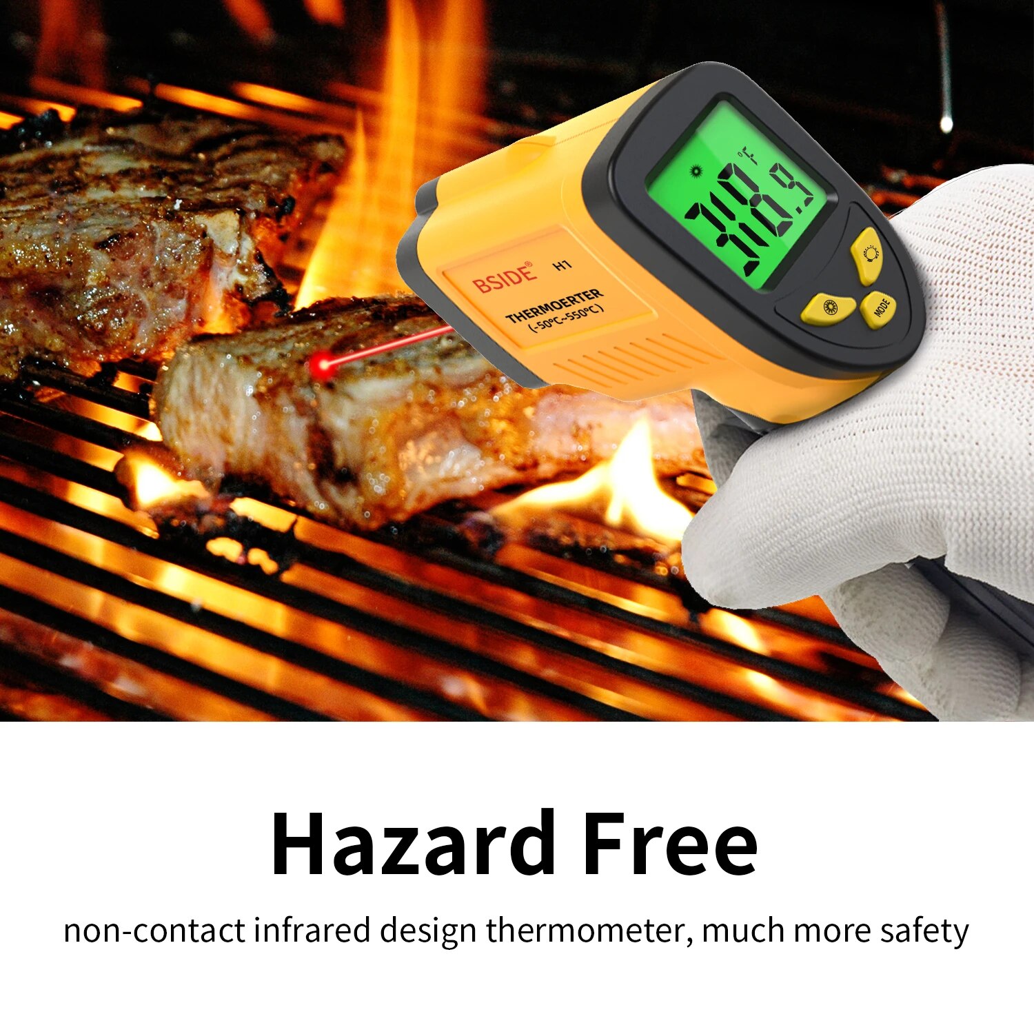 Termometer inframerah Digital  - Industrial Infrared Laser ulasan dan harga