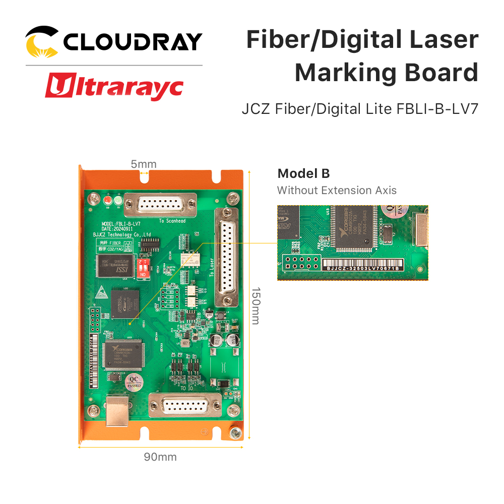 Papan Penandaan Laser JCZ LV7  - Marking Card Ezcad ulasan dan harga