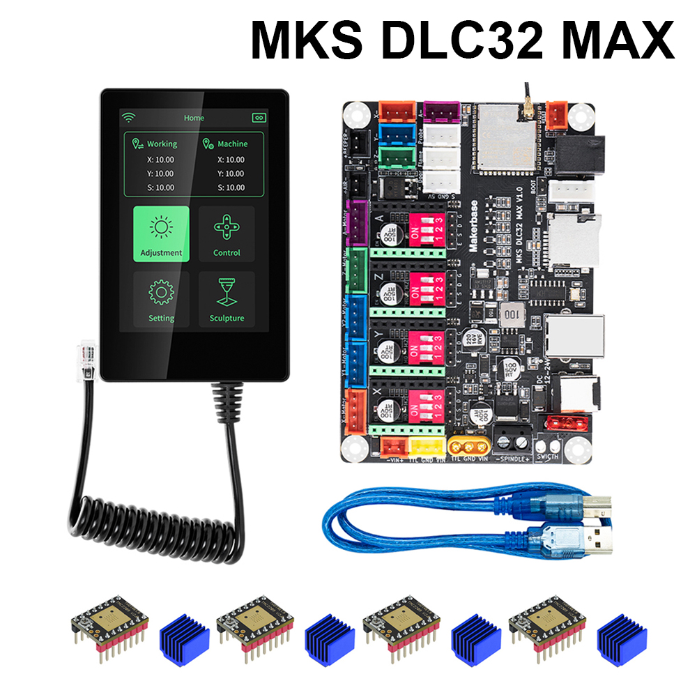 Makerbase MKS DLC32 MAX TMC220 - Controller Grbl Board ulasan dan harga