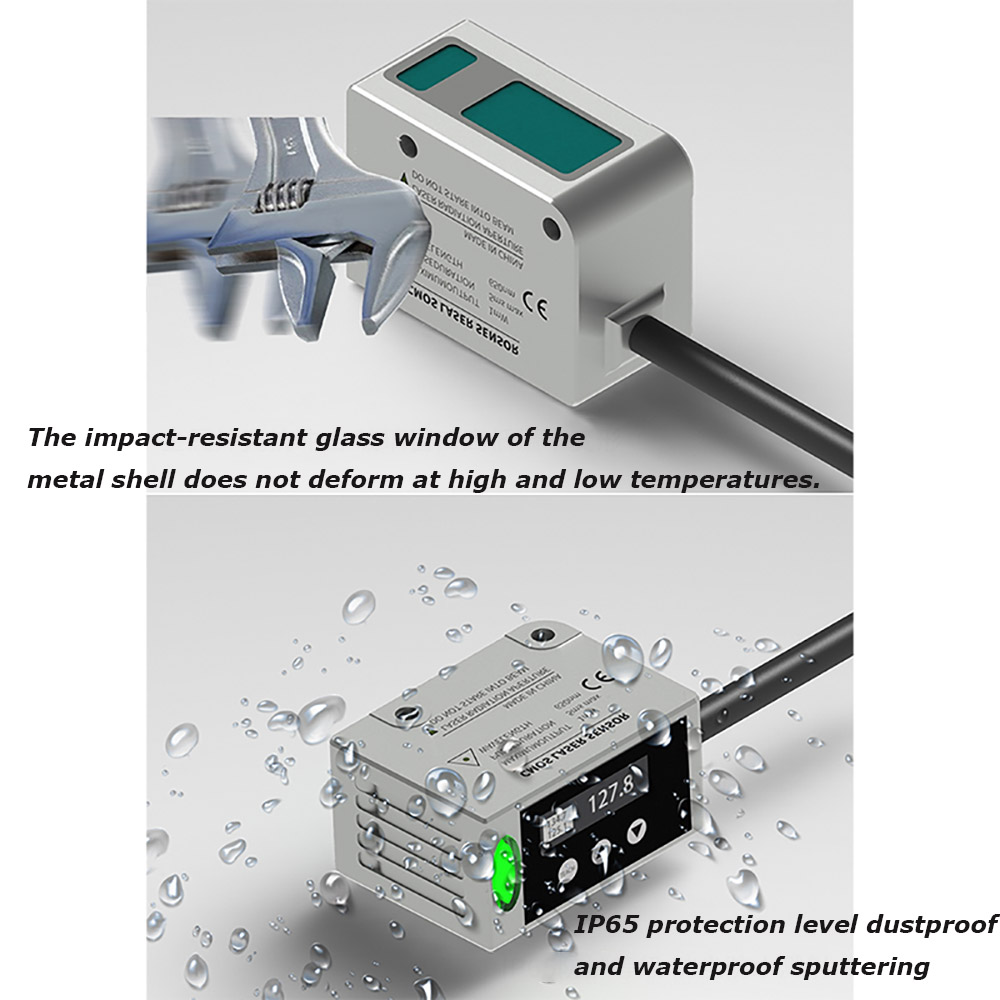 Sensor Jarak Laser Non-kontak  - Industrial Laser Displacement Sensor ulasan dan harga