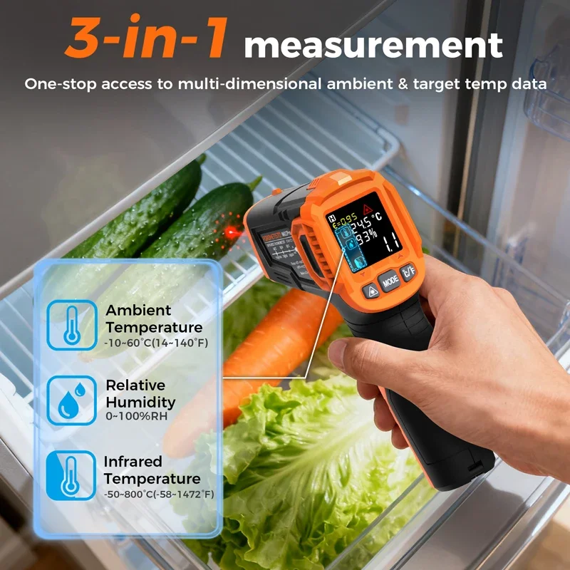 Termometer Inframerah -50~380C - Industrial Infrared Laser ulasan dan harga