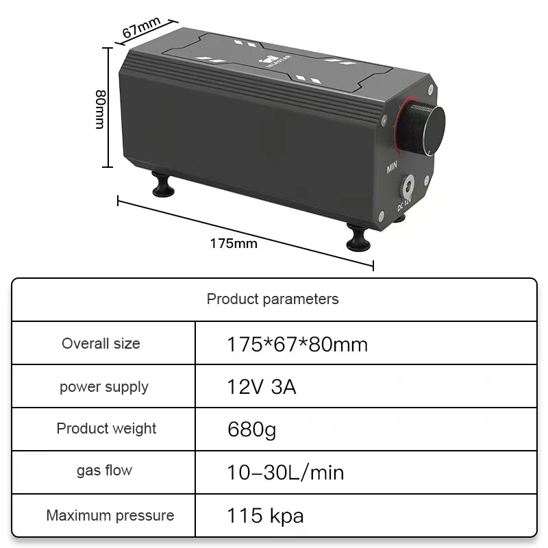 Kompresor bantuan udara AC 110 - Air Assist Pump Laser ulasan dan harga